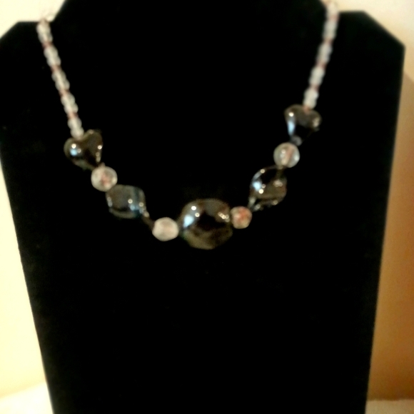 NEW Glass Lampwork Bead Necklace - Picture 3 of 11